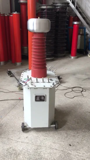 Trasformatore ad alta tensione CA/CC portatile di alta qualità da 50 kV e 100 kV proveniente dalla Cina, in grado di resistere ad apparecchiature per test di isolamento ad alta tensione